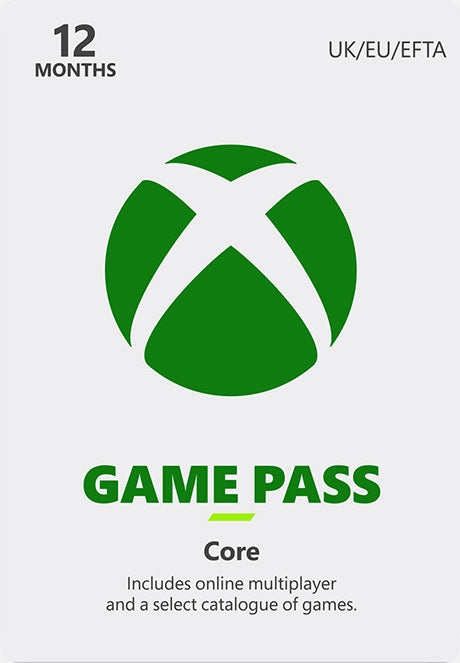 Xbox Game Pass Essential - 12 Month Membership