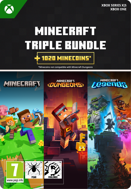Minecraft Triple Bundle